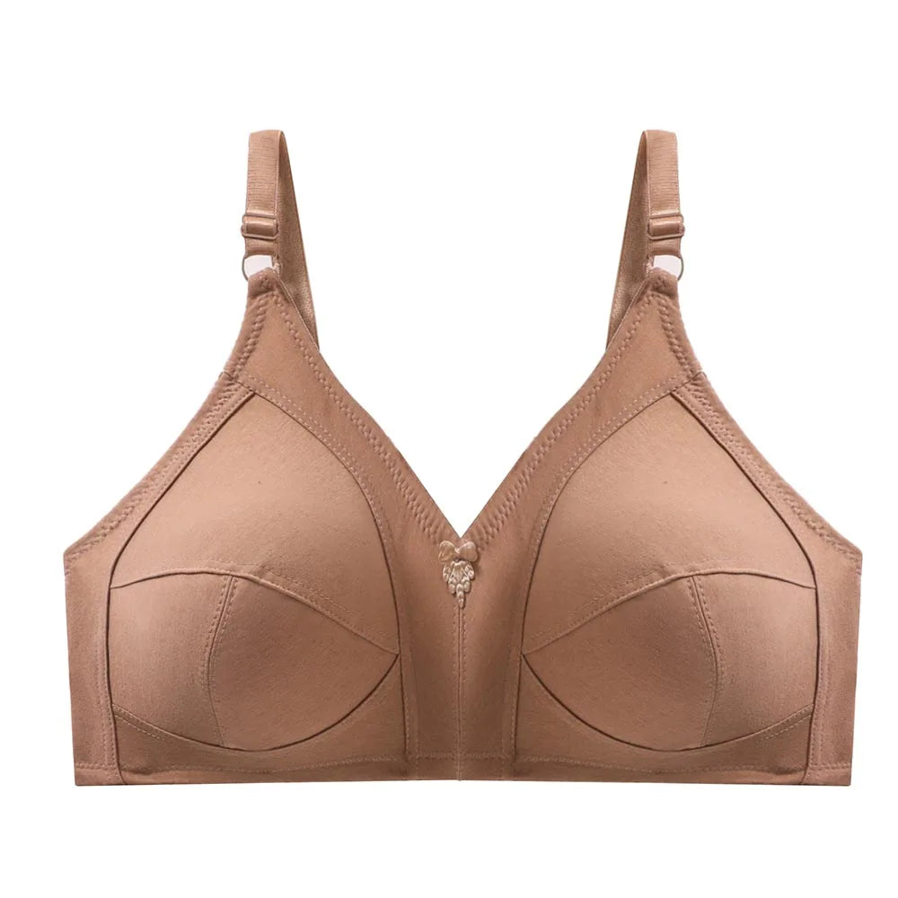 Large Size Bra 36-50 C D E D Cup Bras for Women Push Up Seamless BH Non-padded Ladies Sexy Full Cup Underwear Plus Size Bra C01