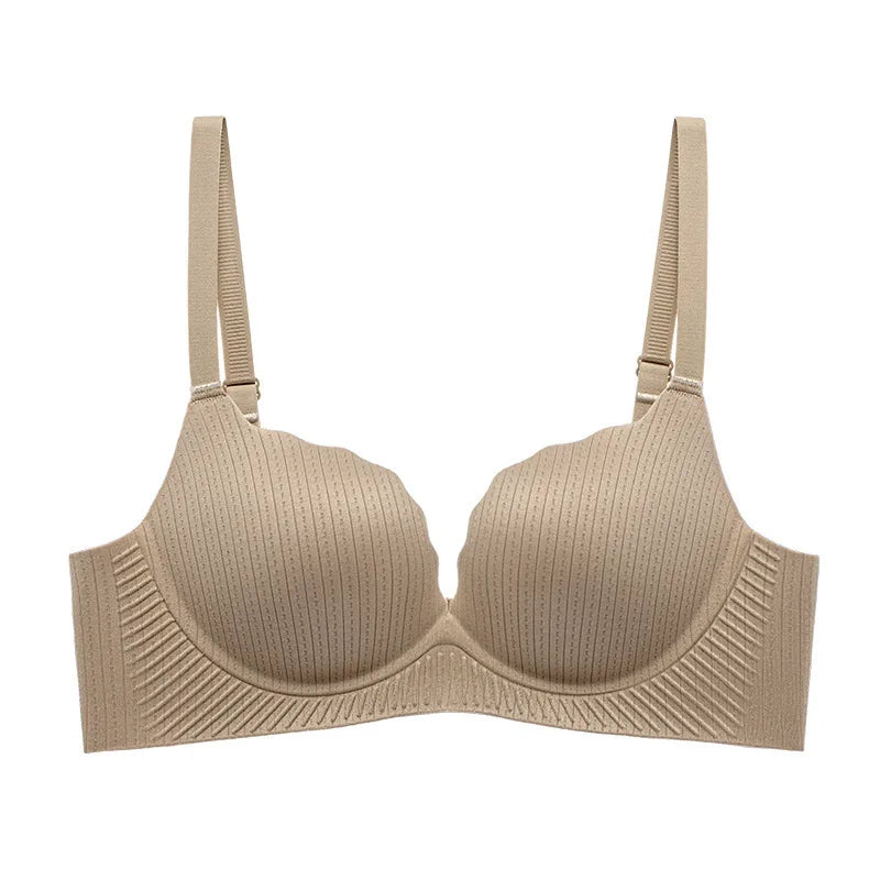 Ultra Thick 6CM Push up Bra for Small Chest Padded No Steel Ring Comfortable Sexy Lift Lingerie Flat Chest Women