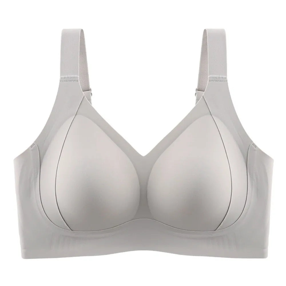 Traceless Wireless V Bra Shockproof Gathered Breasts Seamless Bras Anti-sagging Lingerie Push Up Underwear Daily