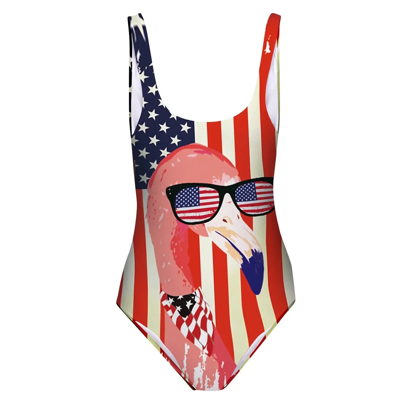 One-Piece Suits 2025 Trendy Women's Sexy Funny 3D Fake Breast Hairy Funny Print Swimsuit Bathing Suit Beach Outfits Bikini Mujer