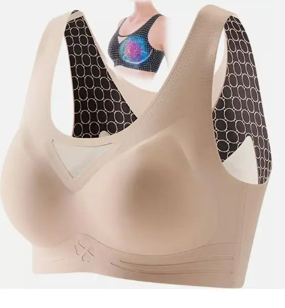 Women Sport Yoga Bra Running Vest Gym Workout Underwear Padded Crop Tops Female Sportswear Brassiere Push Up Fitness Bras