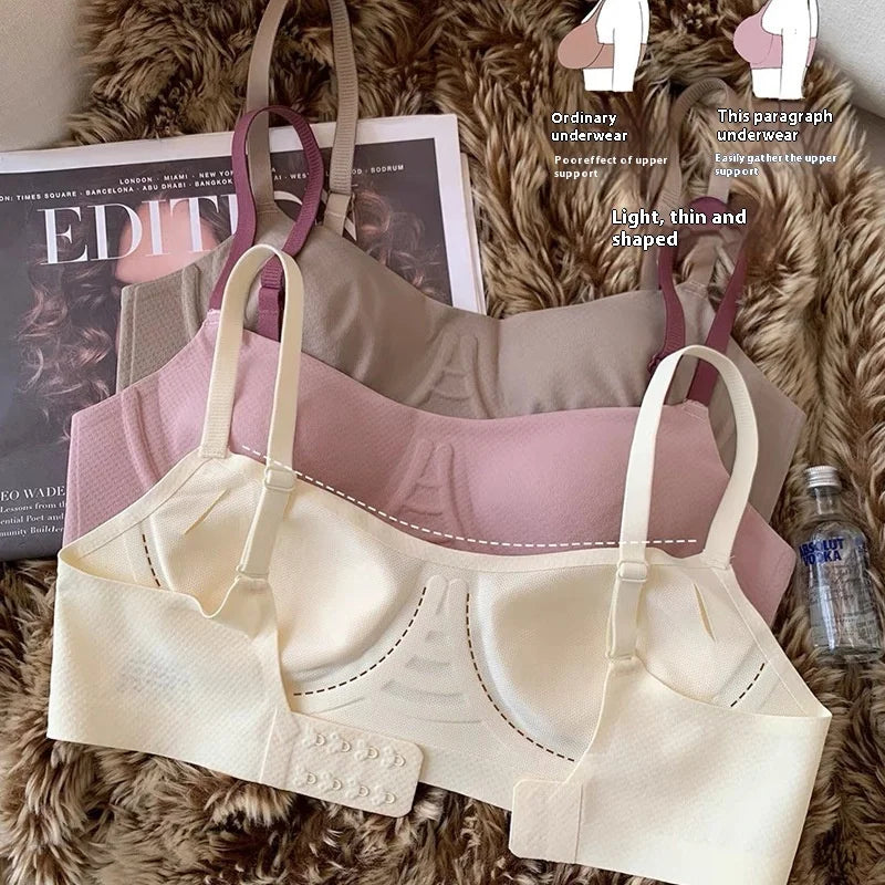 Ultra-Thin Seamless Bras for Women Lightweight Wireless Comfort Invisible T-Shirt Bra Everyday Wear Best Seller Unlined Lingerie