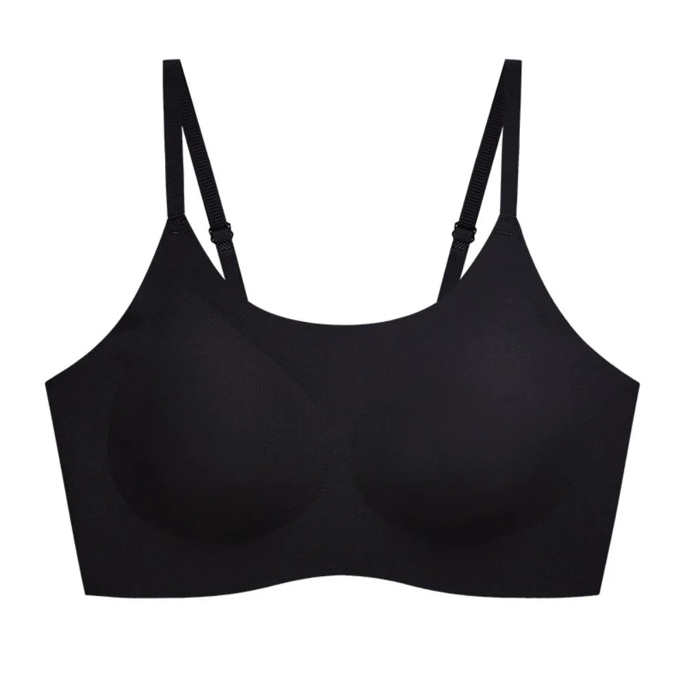 Traceless Wireless U Bra Gathered Breasts Shockproof Brassiere for Women Anti-sagging Comfortable Seamless Bras Sport