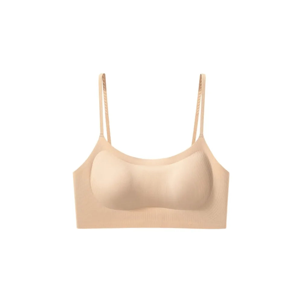 Traceless Wireless Bra U-shaped Beautiful Back Gathered Breasts Brassiere for Women Anti-sagging Shockproof Seamless Bras Sport