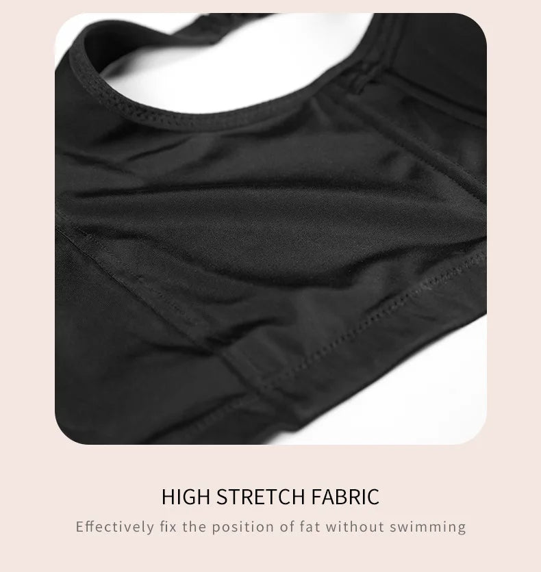 Women Full Coverage Push Up Bra Underwire Sculpting Uplift Shapewear Deep Cup T Shirt Bra Hide Back Fat Smoothing Brassiere