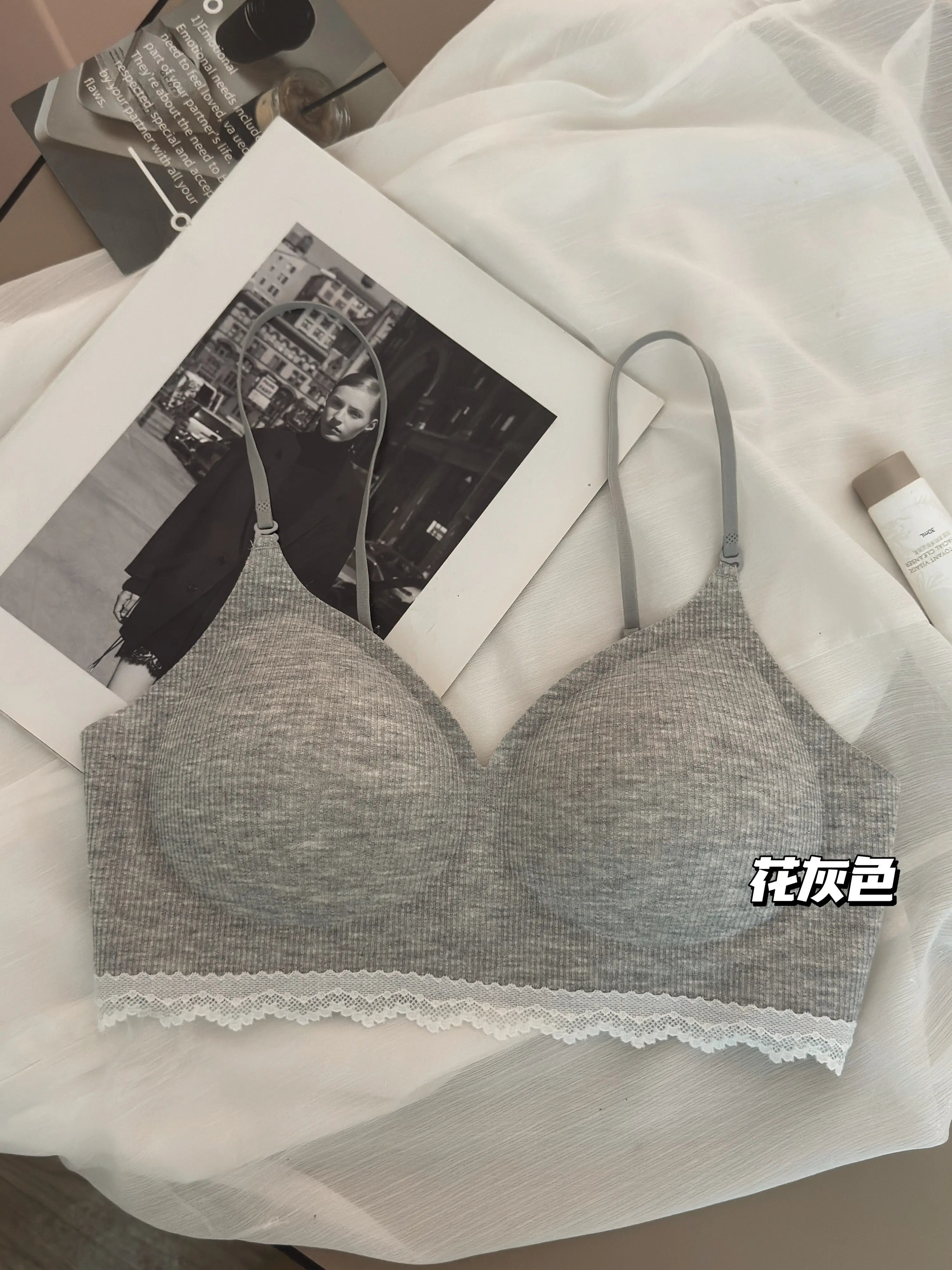 Stylish Thick Padded Push Up Bra for Women Seamless No Steel Ring Comfort Lingerie Raised Base Design Soft Support Enhances Bust