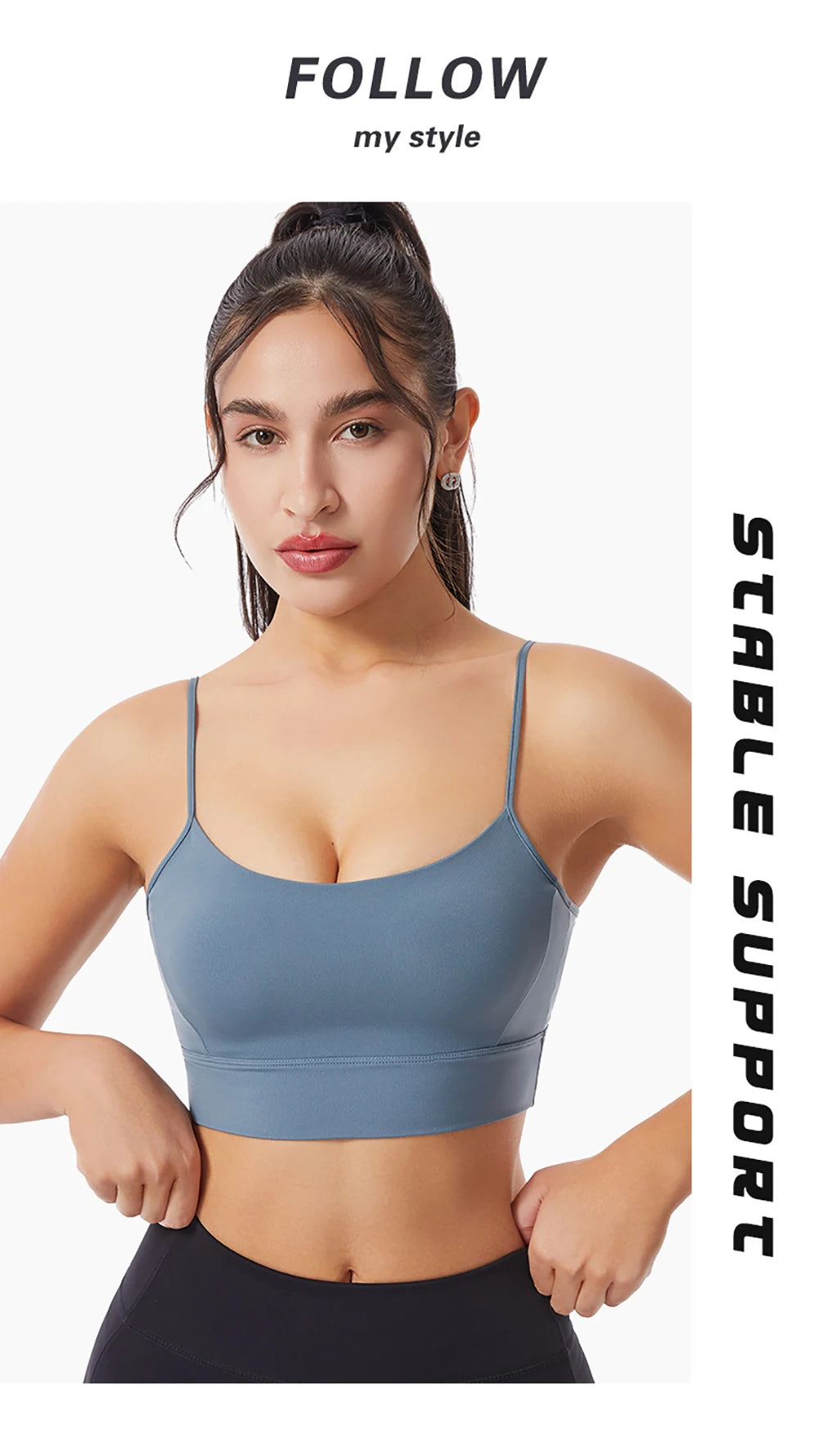 Low Back Sports Bra For Women Low Impact Padded Workouts No Underwire Bralette Beauty Back Yoga Spaghetti Straps Vest Tops