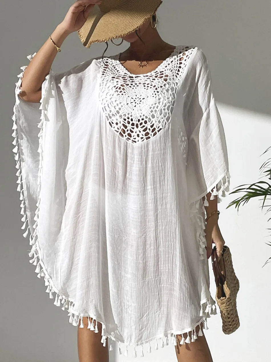 Women's Sexy Swimsuit Cover Up Dress Summer Bathing Suit Beachwear Shirt Cover-ups for Women