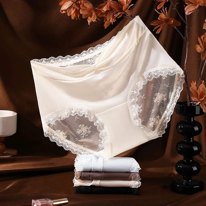Women's Lingerie Lace Underwear for Women Fashion Women's Panties Set Pack Transparent Linergie Sexy Micro Briefs Lady Seamless