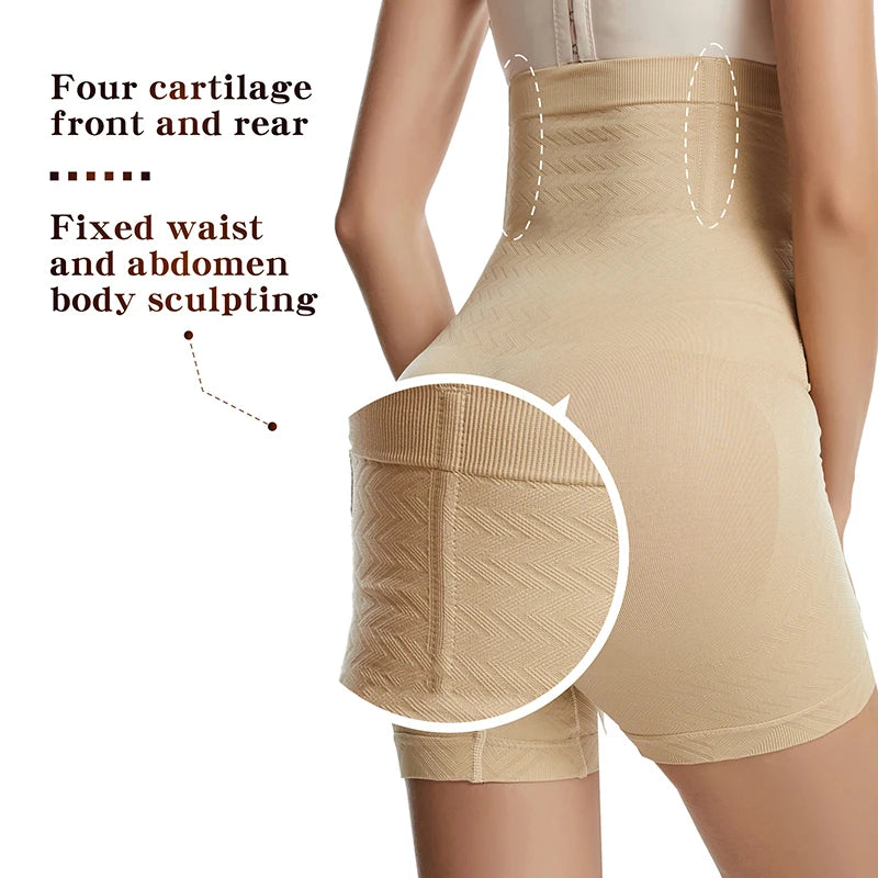Shapewear for Women High Waist Trainer Panties Tummy Control Hip Butt Lifter Shorts Slimming Sheath Thigh Trimmer Body Shaper