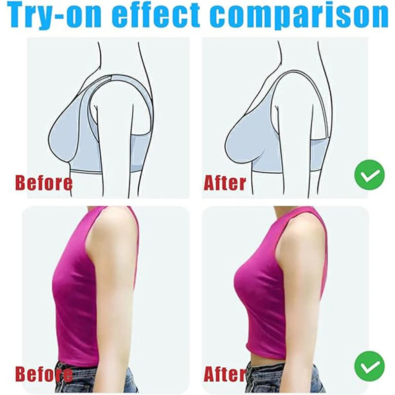 Dimmkof Full Back Coverage Push up Bras Women's Hide Back Fat Deep Cup Shapewear Fat Smoothing Uplift Underwire Bra For Big Bust