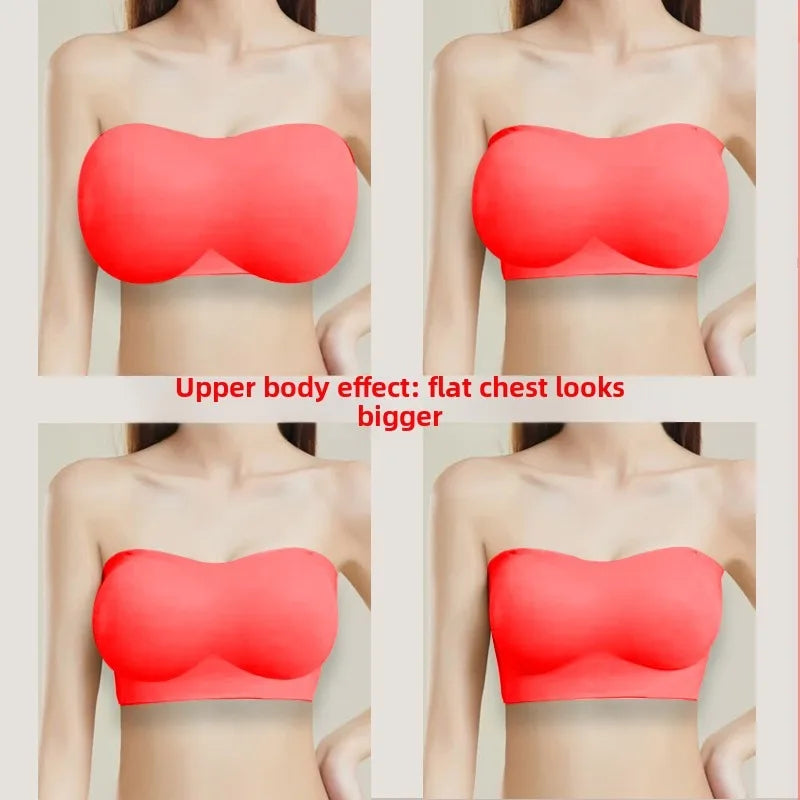 8cm Extra Thick Push Up Pads Removable Padded Bra Inserts Small Chest Latex Sponge Enhancing Inserts Sports Bras Full Coverage