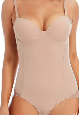 Underwire White Bodysuit Women Shapers Stretch Solid Color Silky Underwear Shapewear Good Quality Shape Corset Teddies