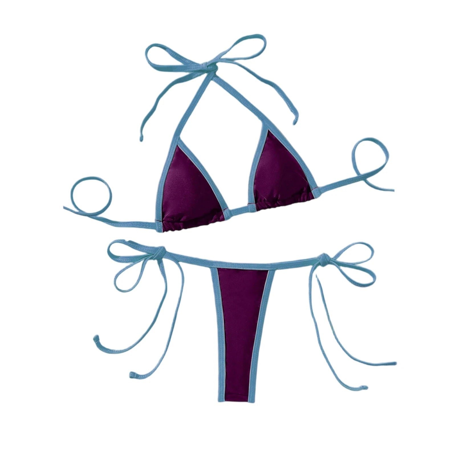 New Triangle Top Swimwear Women Bathing Suit Micro Bikini Thong Swimsuit Two Piece Swimming Costumes Brazilian Biquinis 2026