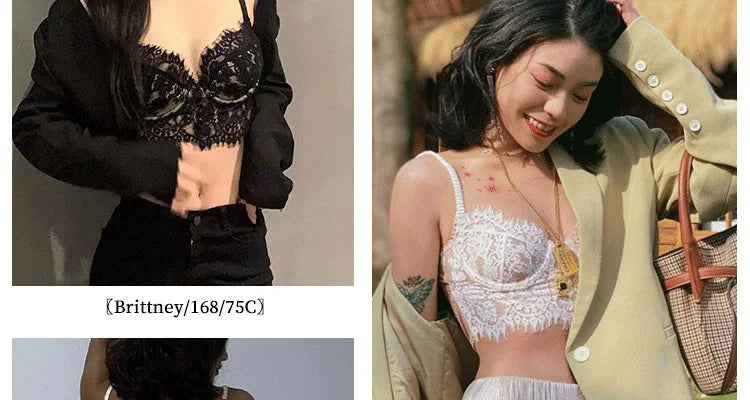 Lace Bralette Set French Triangle Bra Cotton Wireless Sleep Bra Feminine Comfort Bras Straps Sexy Comfortable Intimates