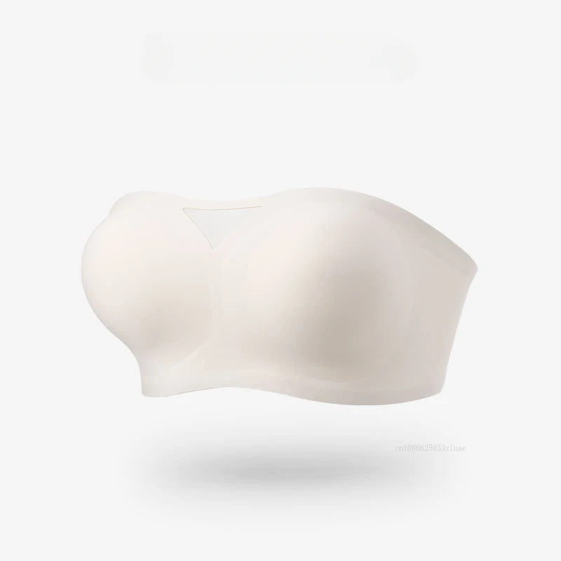 Non-slip Strapless Underwear Bra Seamless Sport Bras Women Soft Thin Push Up Underwear Lingerie Sleep Top Invisible Lingerie