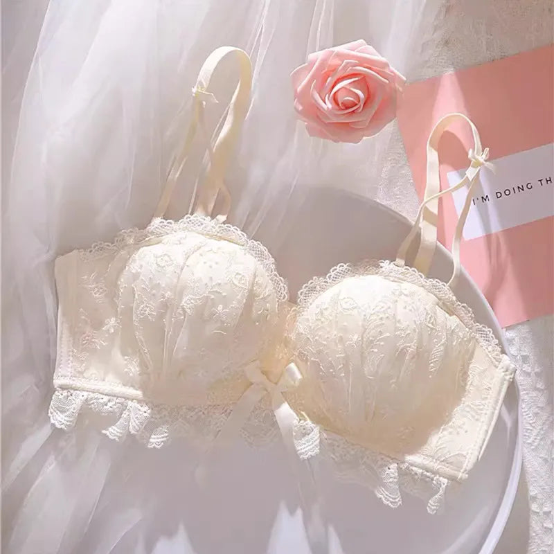 Push Up Bralette Seamless Bra for Women Strapless Lingerie Black Korean Sexy Bras Lady Underwear Lenceria Para Damas Ropa Mujer