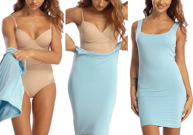 Shapewear Bodysuit Thong Body Shaper for Women Waist Trainer Corset Deep V Neck Slimming Underwear Built-in Bra Camisoles Tops