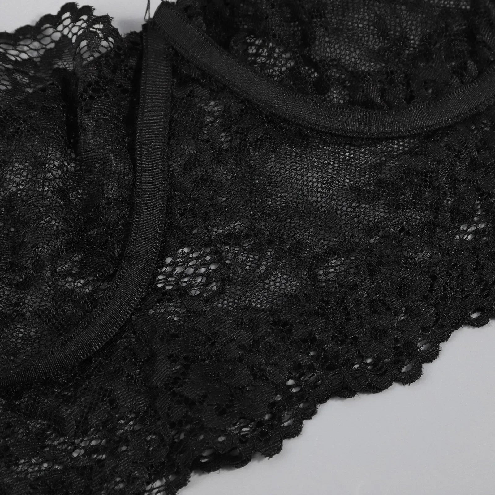 Porn Women Sexy Lingerie Sets Lace Halter Bra Bodysuit Garter Underwear Intimate Erotic Babydolls Sex Costumes Set