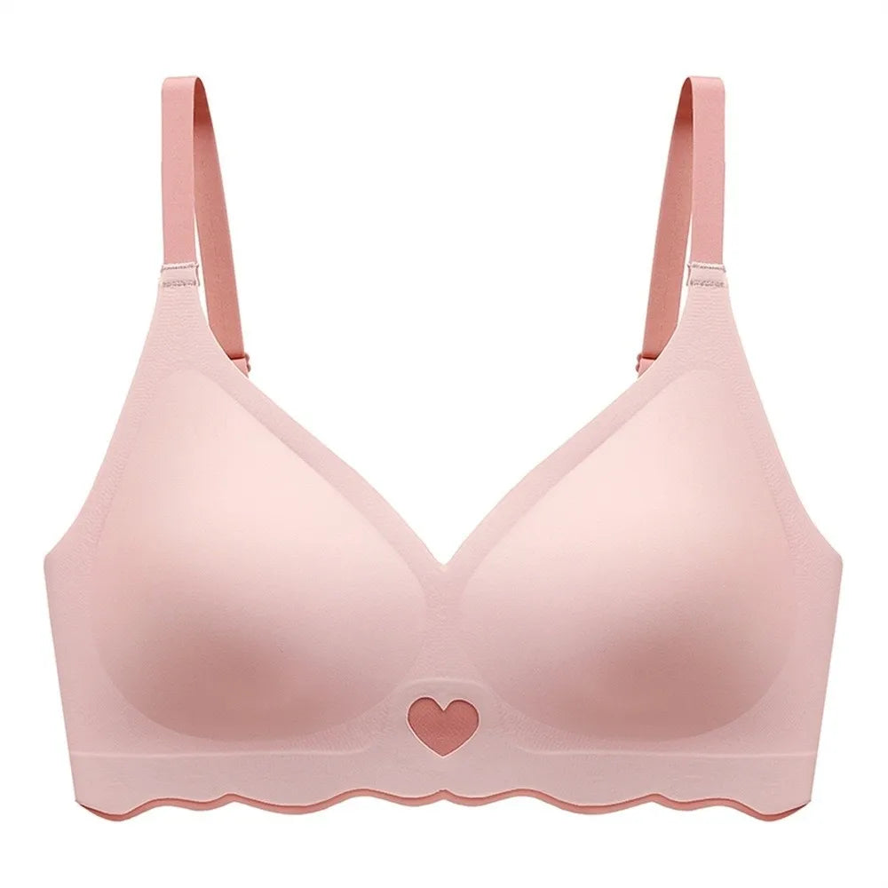 Comfortable Close-fitting Wireless Bra Push Up Shockproof Seamless Bralette Adjustable Lingerie Sports Bra Pilates