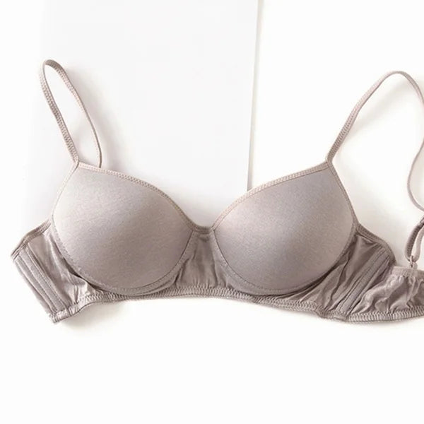 Wireless bra 100% Pure Silk seamless padded bras for women push up bralette bralet bralett Female Underwear Intimates sutyen