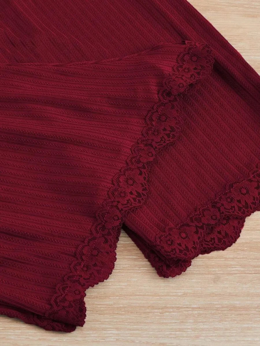 Summer 3PCS Pajama Sets for Women's Solid Vest Shorts and Pants Paired with Lace Splicing for Homewear Sexy Sleepwear Sets