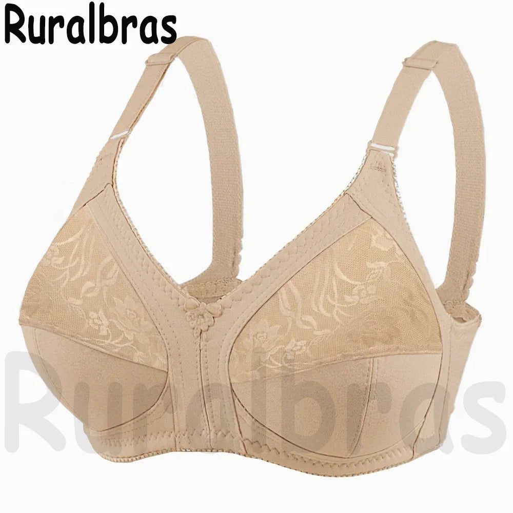 2033 Top push up bras for women seamless wire free bra sexy lace full coverage lingerie 50 48 46 44 42 40 38 36 C D E F G cup bh