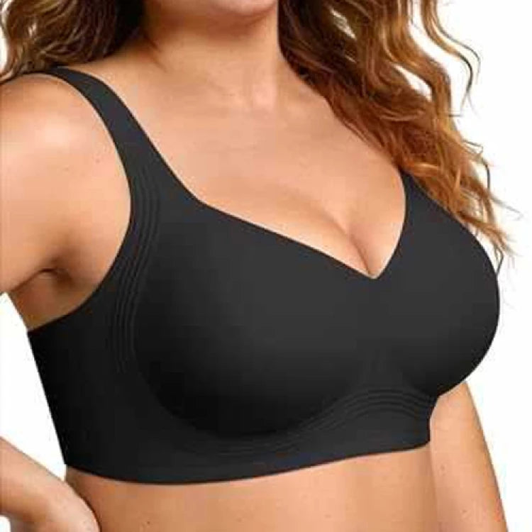 Wireless Seamless Women's Bra, Removable Pads Breathable Bralette,Soft Comfort Fit,Ideal for Daily Casual Outfits&Sleep Wear