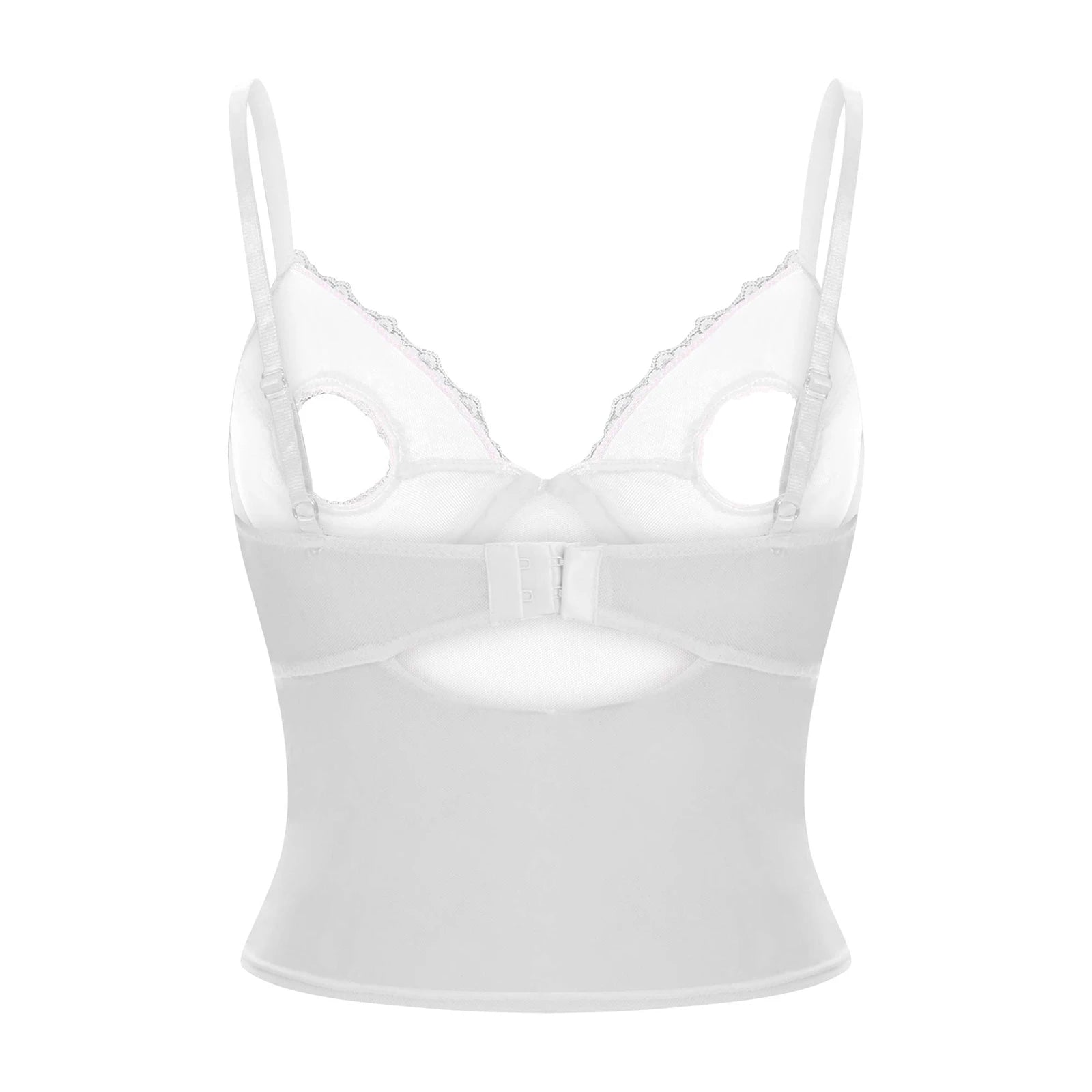 Women Bare Breast Exposed Cut Out Lace Bra Exotic Lingerie Porno Open Cup Bra Hollow Out Pad-free Underwired Brassier Vest Tops