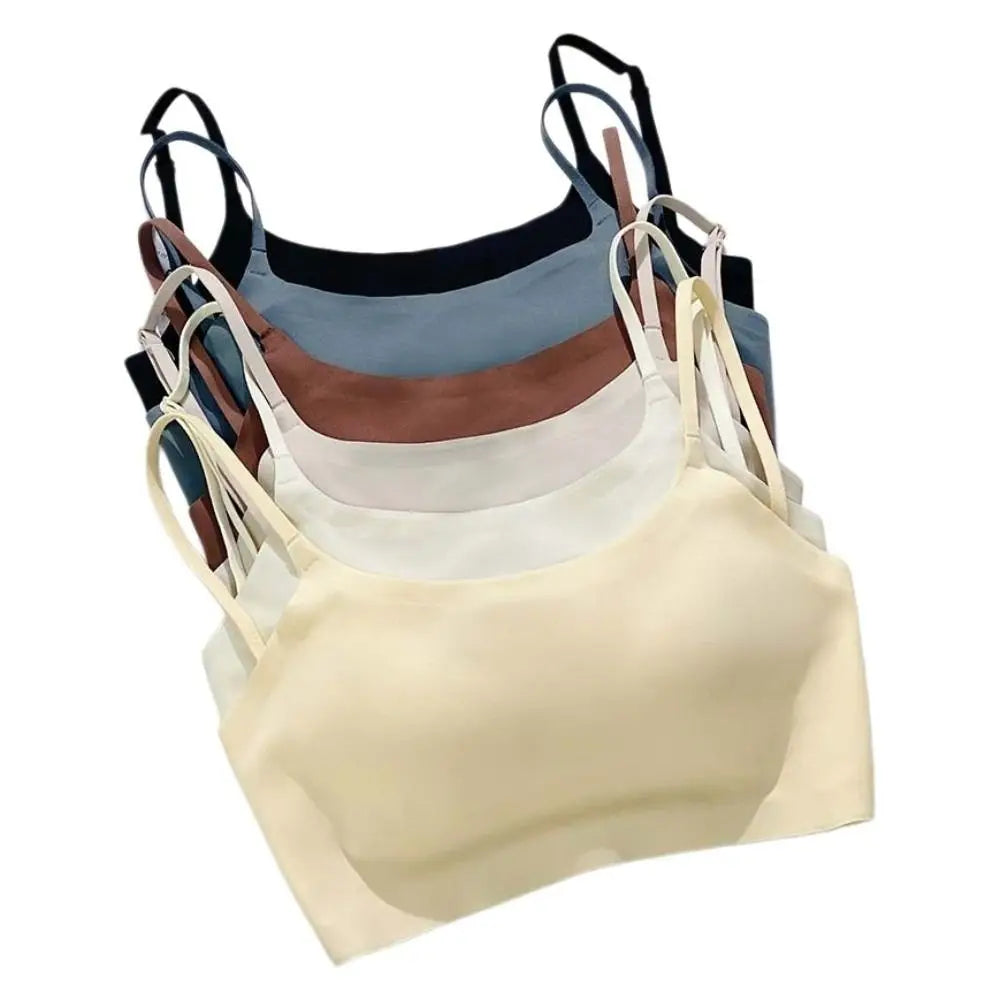 Traceless Wireless Bra Shockproof U-shaped Beautiful Back Seamless Bras Gathered Breasts Anti-sagging Brassiere for Women