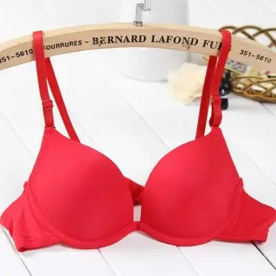 1/2 PCs Small Young Lady Bust Sexy Deep V Cup Bra For Women Push Up Lingerie Seamless Bralette Deep U Plunge Intimates Brassiere
