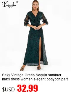 Sexy see through Gauze maxi sequin summer dress women elegant backless birthday party dresses long prom evening dresses vestidos