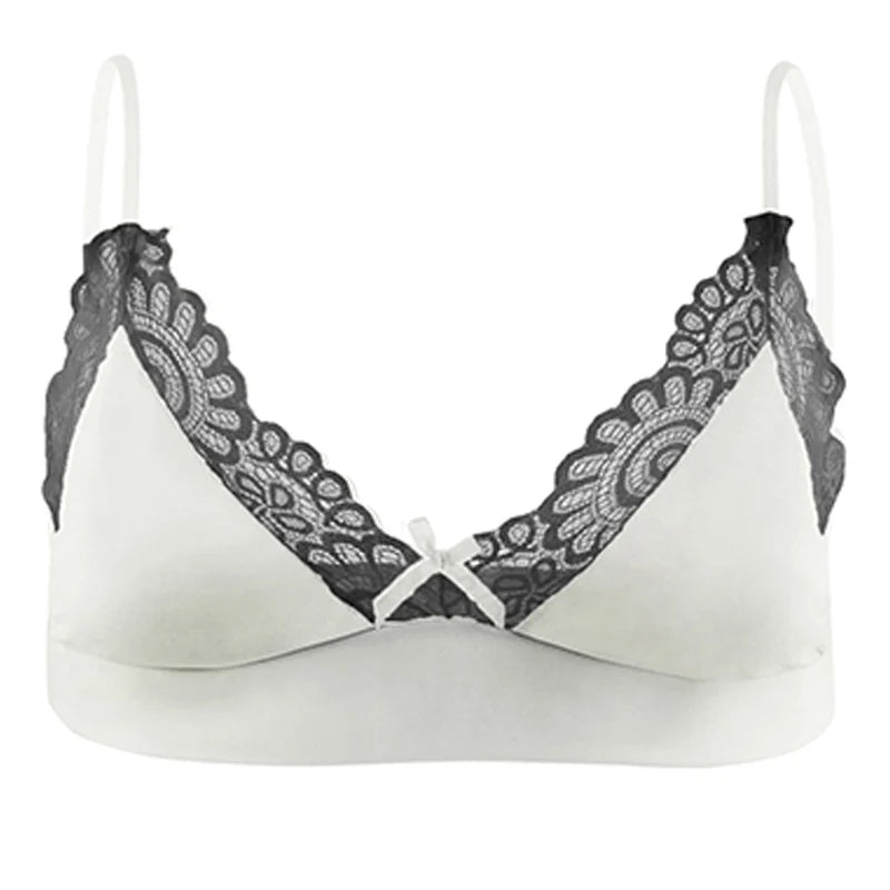Men's Bras Sexy Underwear Lace See-Through Men's Safety Belts Body Sissy Clothing Gay Exposure Bikini Lingerie