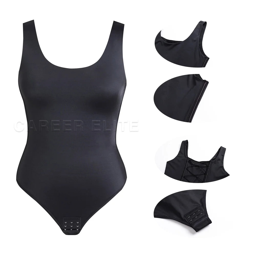 Shapewear for Women Fajas Colombianas Hourglass Waist Butt Lifter Panty Slimming Thigh Body Shaper Invisible Shaping Bodysuit