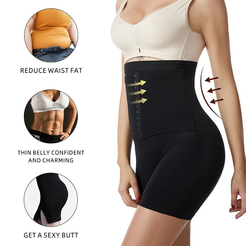 Shapewear for Women High Waist Trainer Panties Tummy Control Hip Butt Lifter Shorts Slimming Sheath Thigh Trimmer Body Shaper