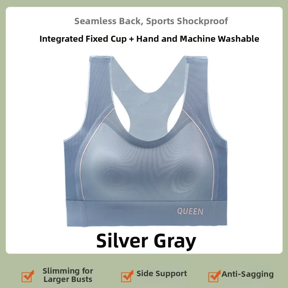 Traceless Wireless U Bra Gathered Breasts Anti-sagging Seamless Bras Comfortable Shockproof Brassiere for Women Daily