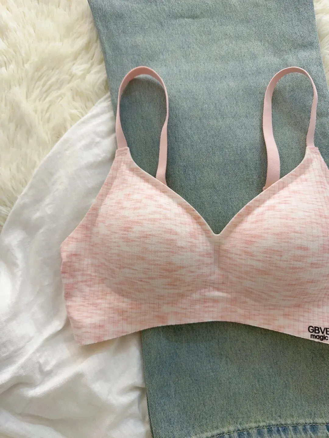 Super Push Up Bra Small Chest to C Cup Seamless Wireless Soft Support Anti-Sagging Youth Comfort Enhancer Lingerie Daily Wear