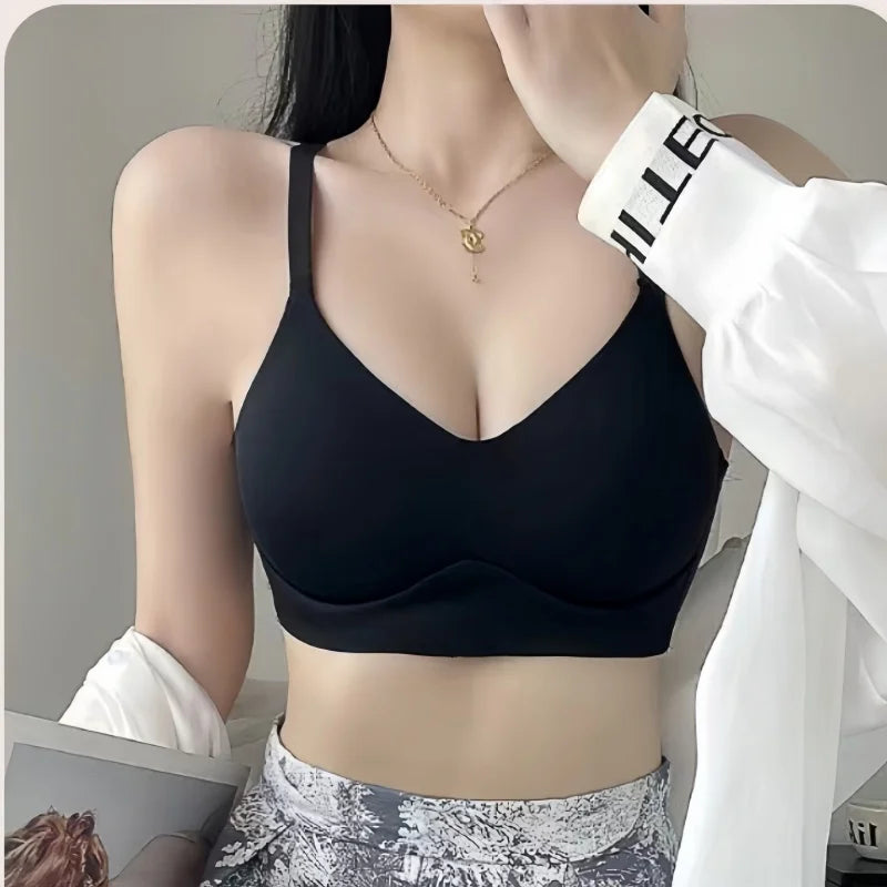 Wireless Push Up Bras For Women Seamless Underwear Plus Size Bralette Breathable Non-wire Padded Bra Female Sexy Lingerie S-3XL