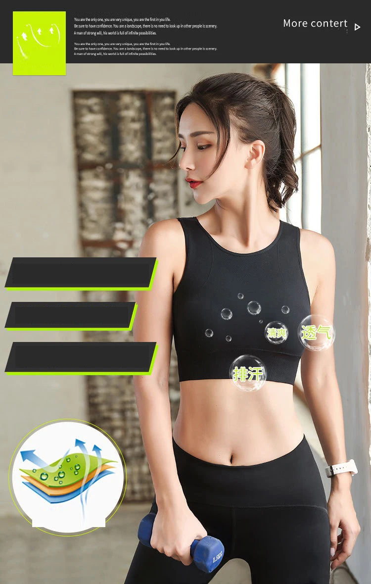 Sports Bras for Women Quick Drying Mesh Racerback Sports Bra Seamless Padded Sports Bra Yoga Bras Workout Bra Activewear Bra
