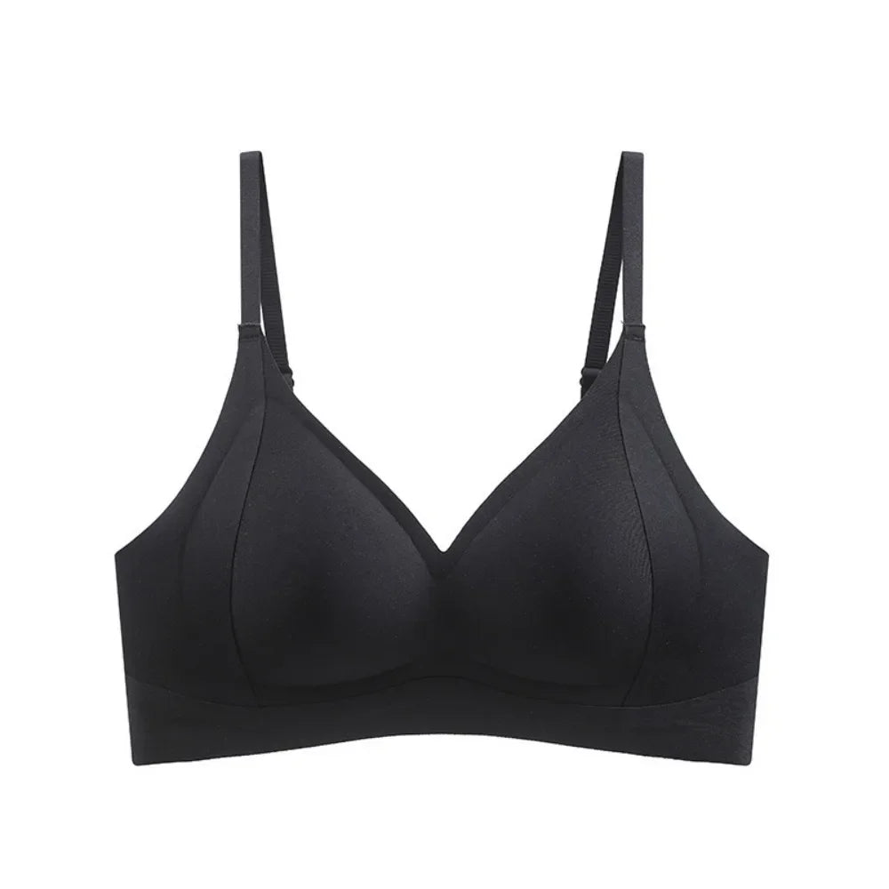 Breathable Deep V Wireless Push Up Bra Anti-sagging Shockproof Underwear for Women Lingerie Thin Seamless Bra Gifts