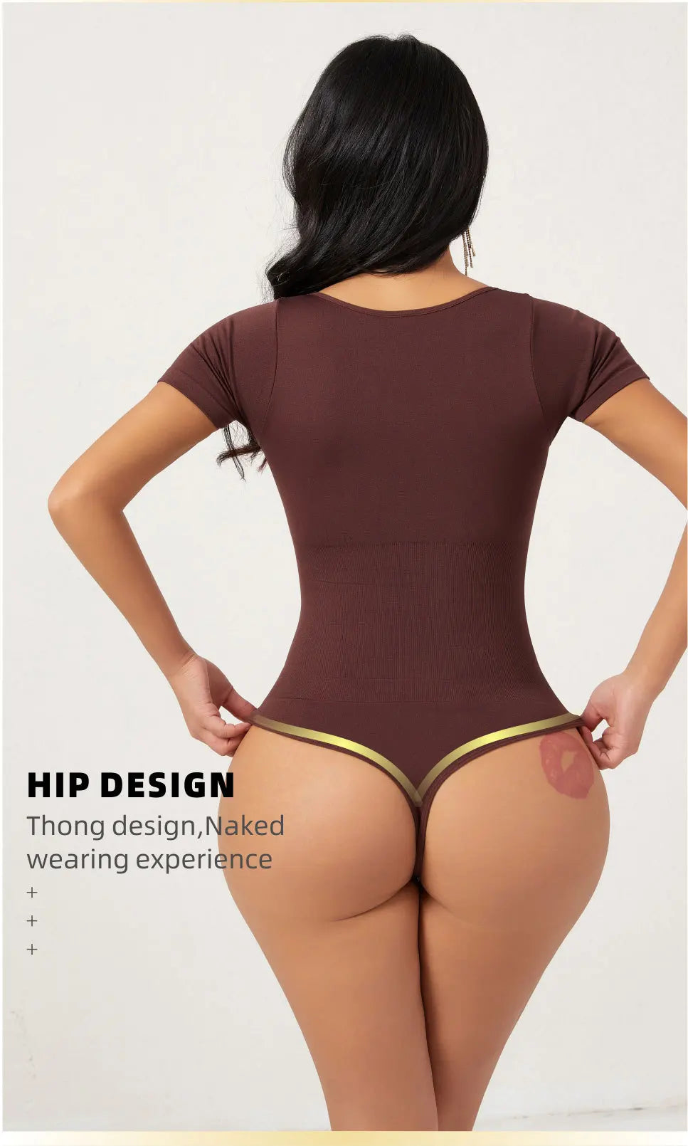 Shapewear Waist Cincher Tummy Shaping Crotch Control Butt Hip Lifter Full Body Shaper Slimming Sheath Bodysuit Woman Body