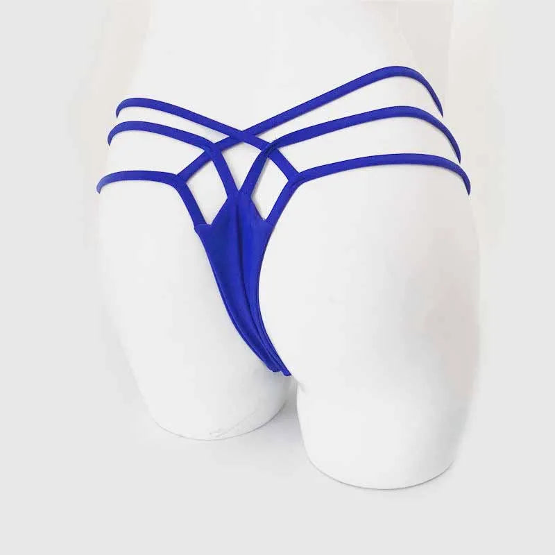 Woman Bikini Thong Bottoms Brazilian T-Back Swimwear Swim Shorts Beach Pants Swimsuit Classic Hipster Briefs Thong Underwear