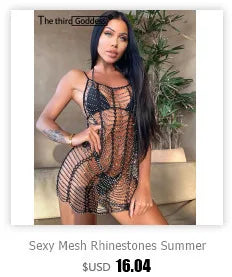 Sexy see through metal sequin corset crop top womens summer beach party halter tank top rave festival outfits cropped y2k Tops