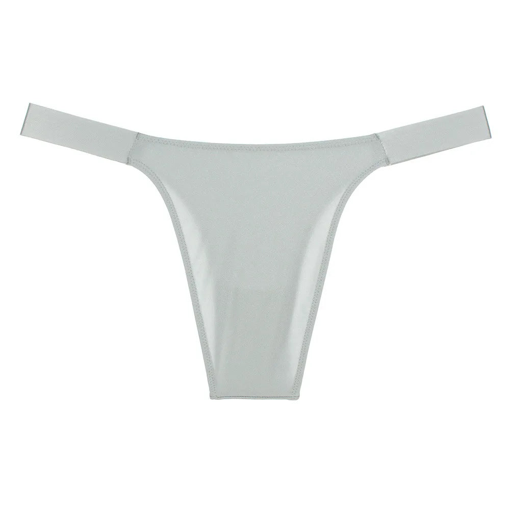 Sports Bikini Fitness Yoga T-pants Ladies Sexy Lingerie Solid Briefs Women Panties Seamless Underwears Low-Rise Femme Lingerie
