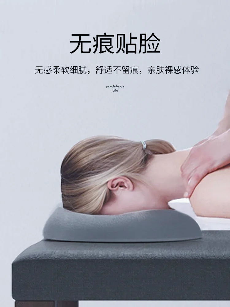Memory Foam U Shape Beauty Salon Face Pillow Universal Face Cradle for Massage SPA Beauty Salon Pad Relax Beauty Lying Pillow