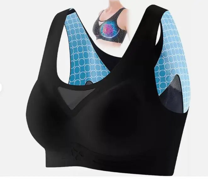 Women Sport Yoga Bra Running Vest Gym Workout Underwear Padded Crop Tops Female Sportswear Brassiere Push Up Fitness Bras