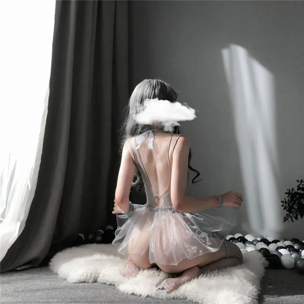Sexy lingerie, sexy lingerie sets, transparent role-playing costumes, uniforms, bow ties, Cosplay costumes, net bodysuits.