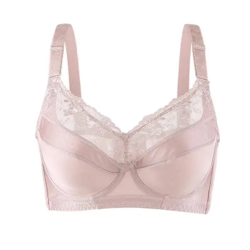 Lace Bra Unlined Bralette Brassiere Sexy Intimate Underwear B C D E F G H Cup 75 80 85 90 95 100 Plus Size Lingerie For Women