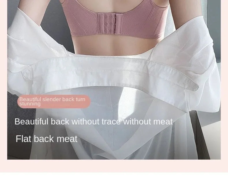 Ultra Thick 6CM Push up Bra for Small Chest Padded No Steel Ring Comfortable Sexy Lift Lingerie Flat Chest Women