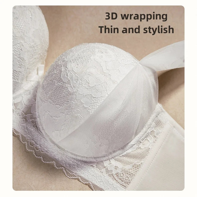 Bras for Women Lace Breast Minimizer Bra Full Coverage Everyday Plus Size Bra SWD9011A